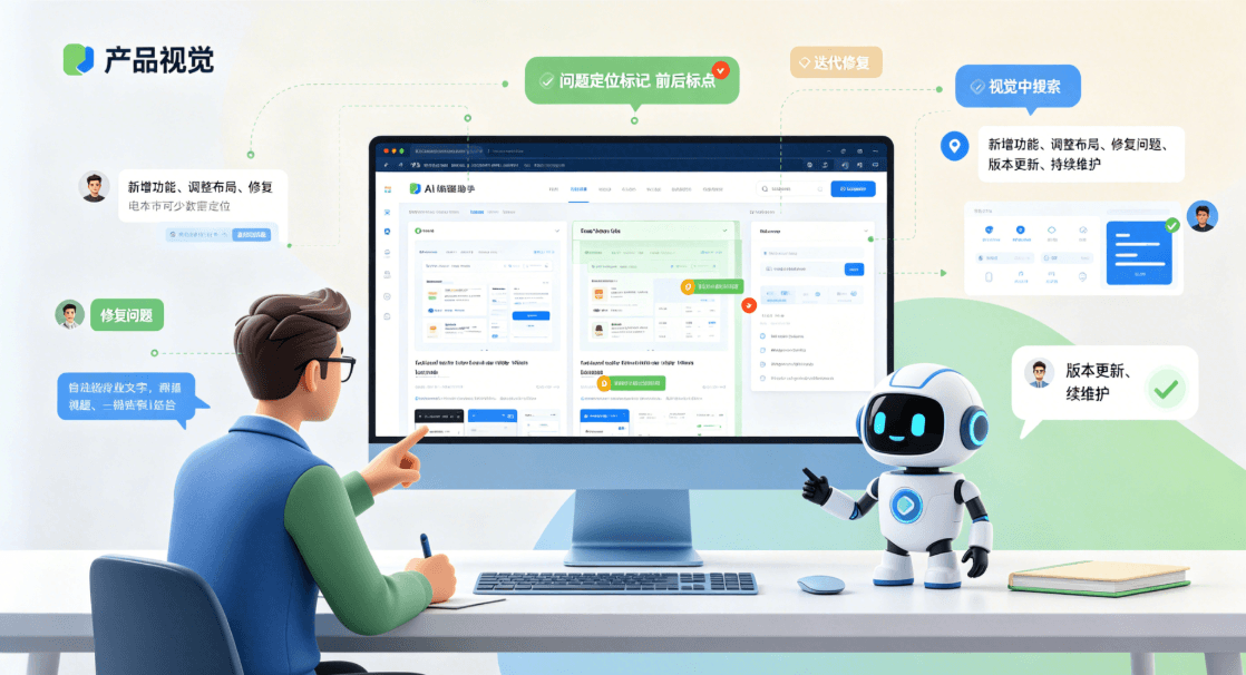 网站迭代维护协作图