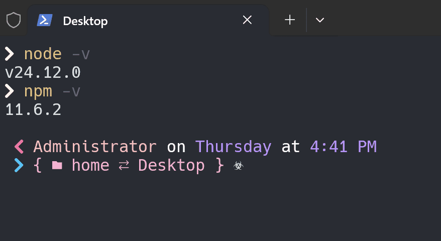 安装 Codex CLI 命令的示意图
